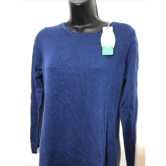 NEW - EDC by ESPRIT Royal Blue mini sweater dress - Picture 2 of 6